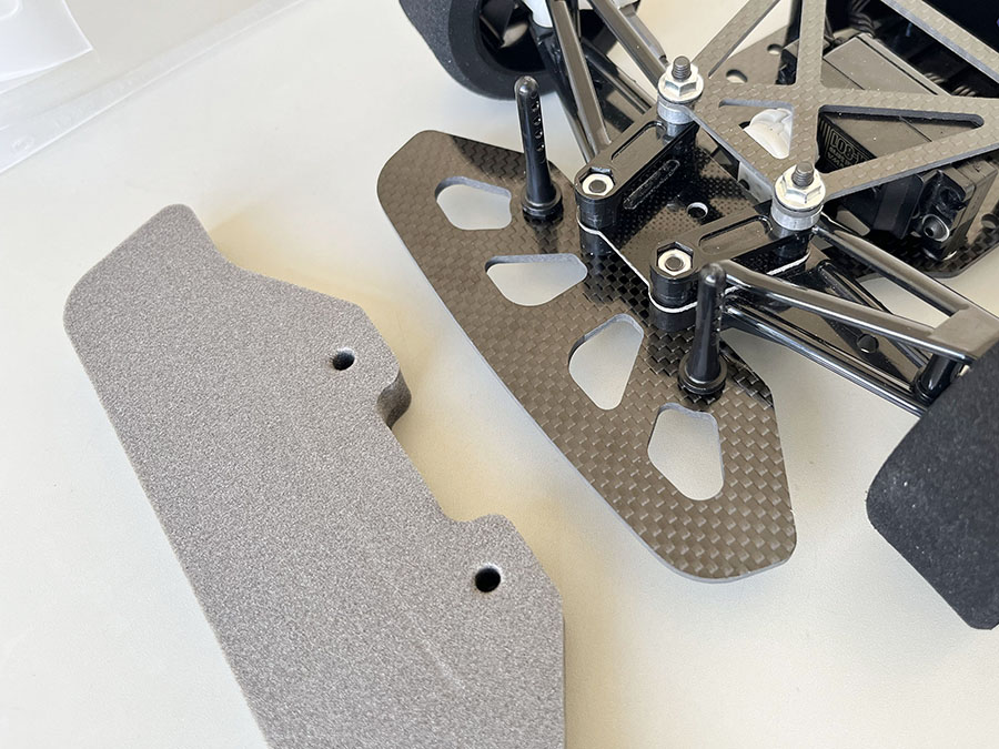 Cカー用カーボン＆ウレタンバンパーセット