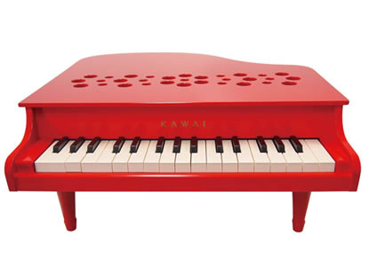 ミニピアノ P-32 1162（ホワイト）/1163（レッド） ｜製品情報｜河合