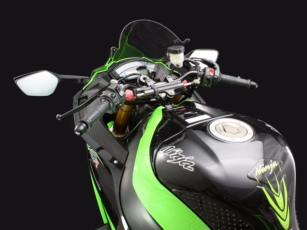 ハリケーンから、Ninja ZX-10RのABSモデルに対応するバーハンドル