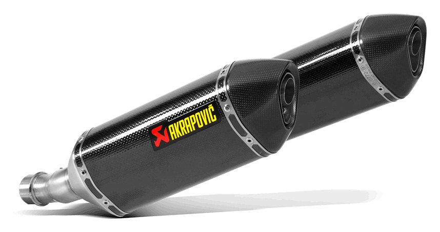 アクラポヴィッチより、Z1000(17〜)用のカーボン製スリップオン