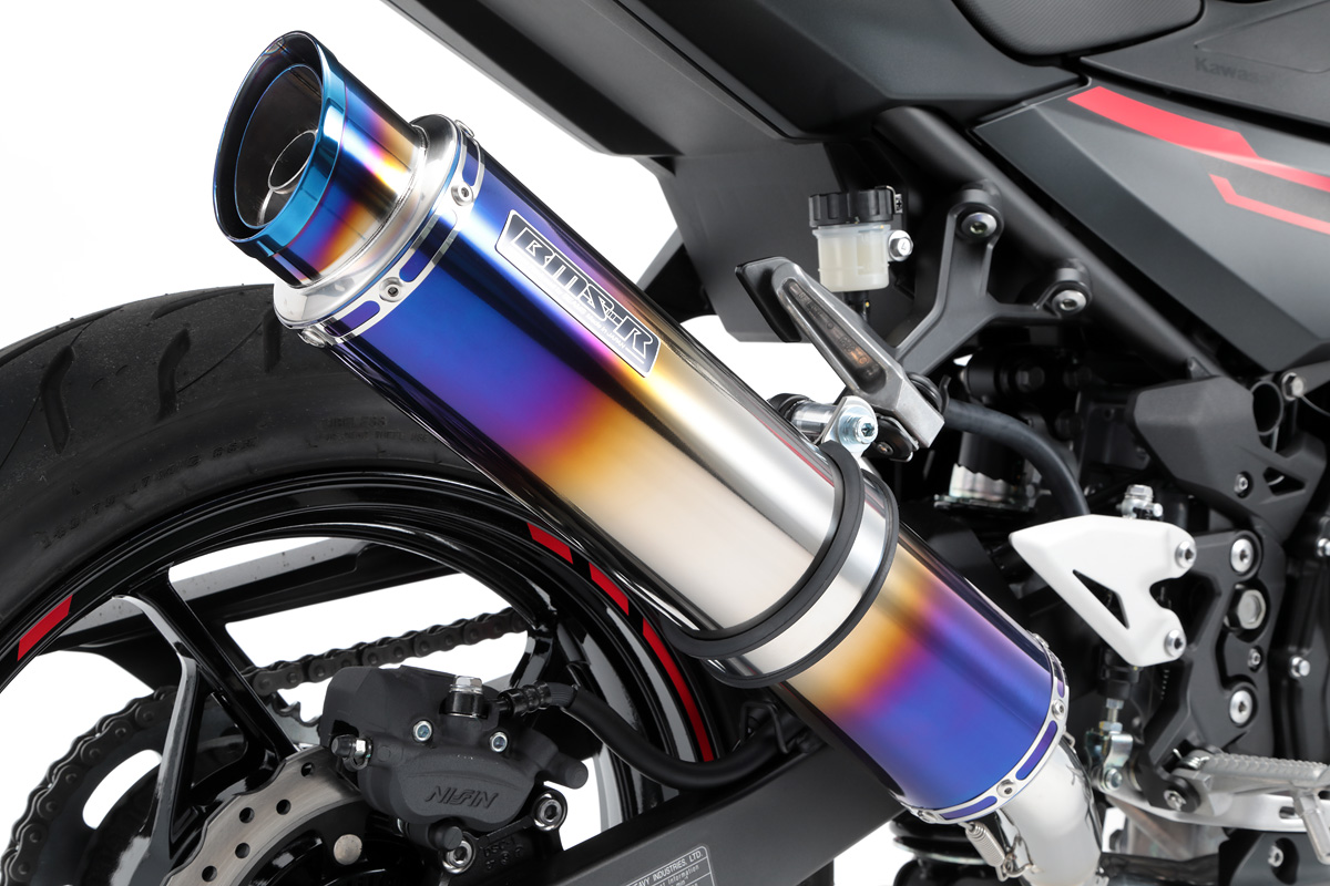 フルエキゾースト&スリップオンマフラー for Ninja 250/400 by