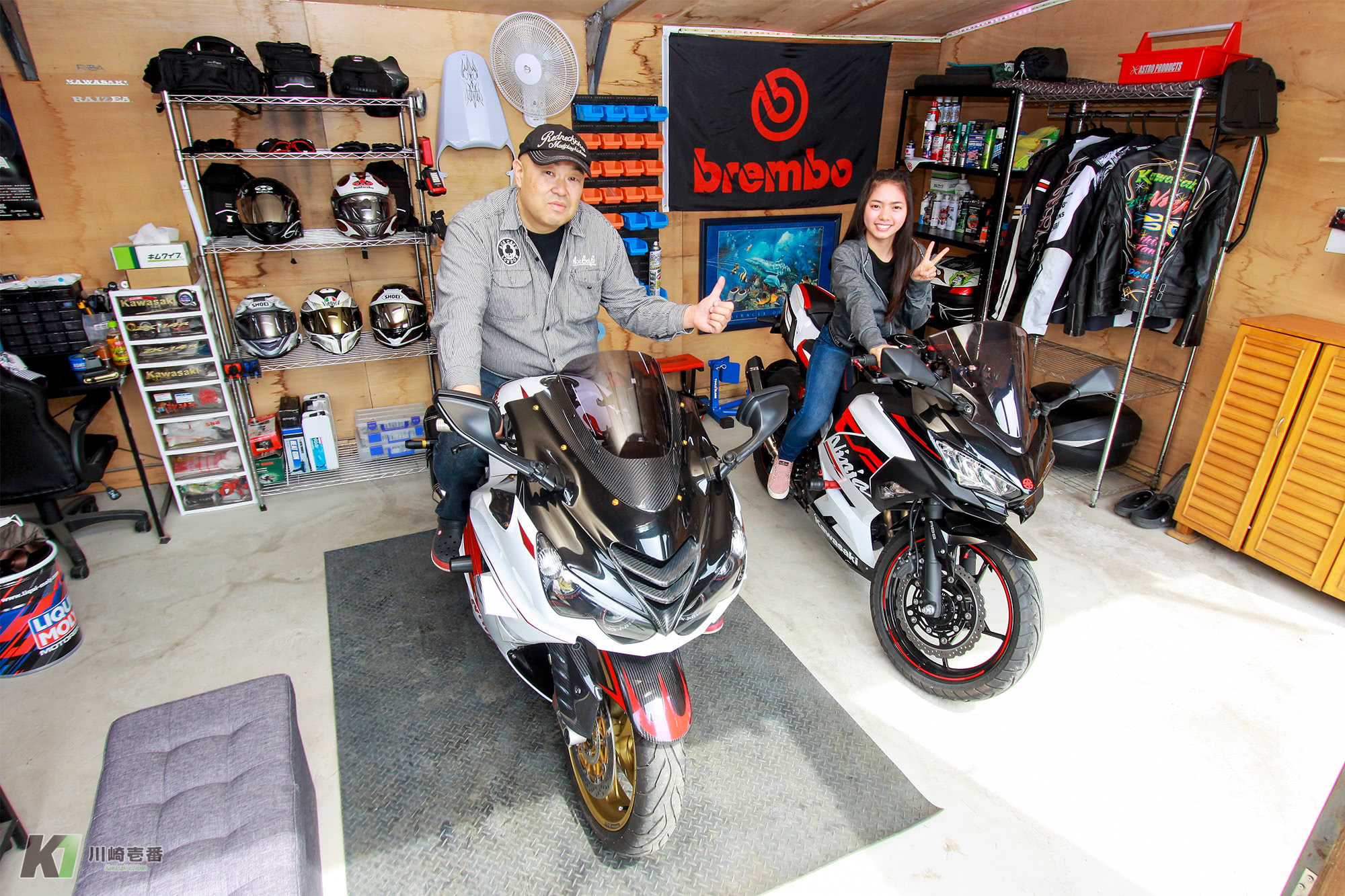 MY FAVORITE GARAGE］費用をかけずに物置をガレージに改装 | MY