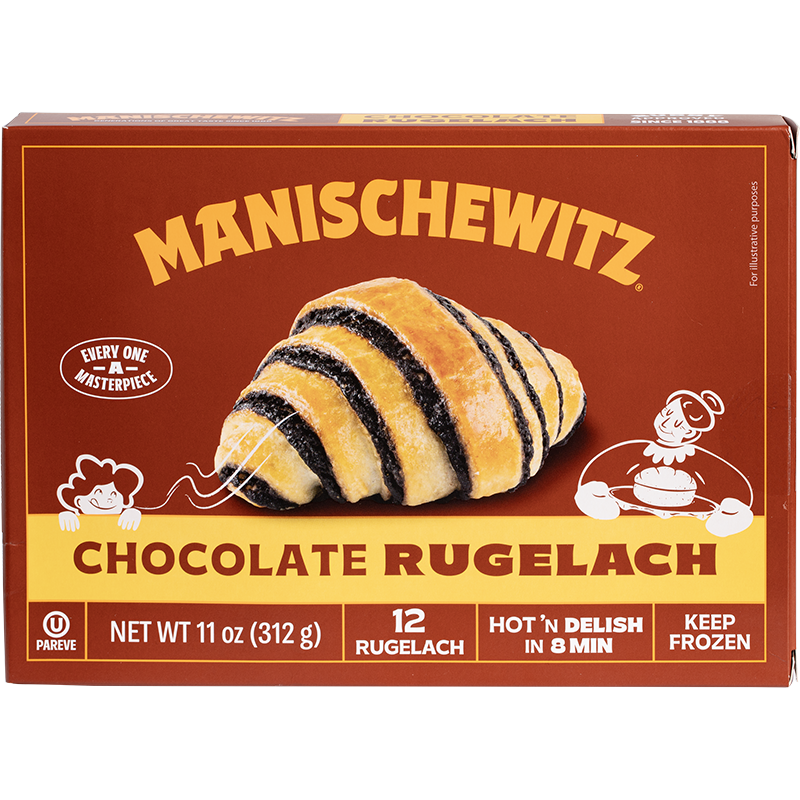 Cookies Chocolate Rugelach 11Oz Mani - Kayco