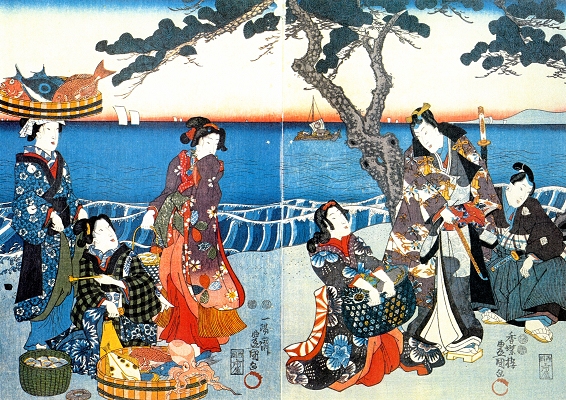 江戸食文化紀行-江戸の美味探訪- no.261『偐紫田舎源氏』と「源氏絵」