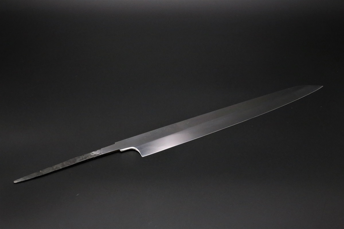切付柳刃 白二鋼 水本焼-歌舞伎ナイフ