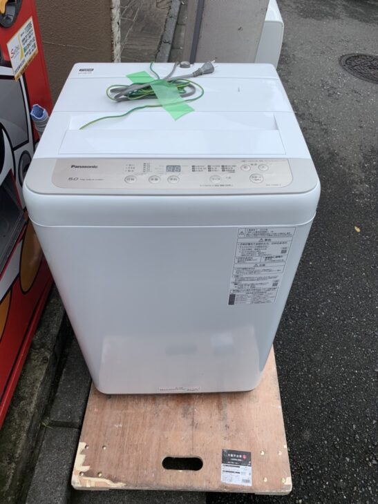 パナソニック】ルームエアコン CS-J221D-W 2021年製、全自動洗濯機 NA