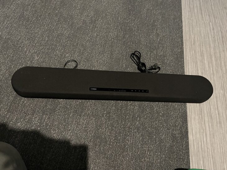 YAMAHA（ヤマハ）サウンドバー YAS-108 2018年製など3点の家電 目黒区