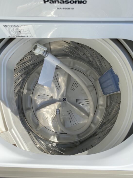 2017年式のパナソニック製洗濯機 NA-F60B10】出張査定（富士見市へ出張