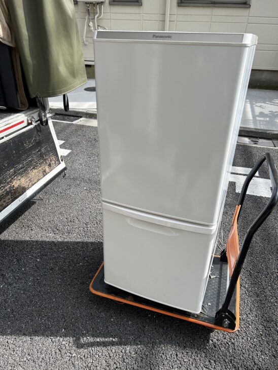 パナソニック 2020年製の美品 2ドア冷蔵庫 NR-BW14DJ【出張買取】佐野