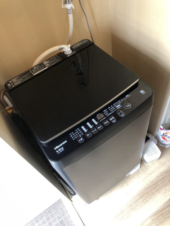 買取】三田市へ出張！Hisense（ハイセンス）全自動電気洗濯機 HW