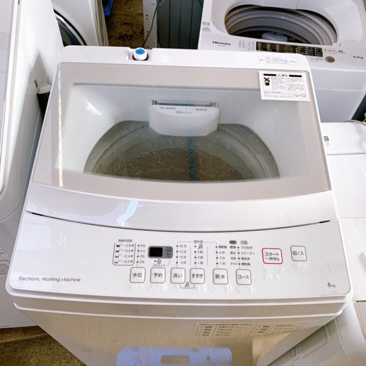 福島県双葉郡広野町へ出張買取 ニトリ 6kg全自動洗濯機 NTR60 使用感は