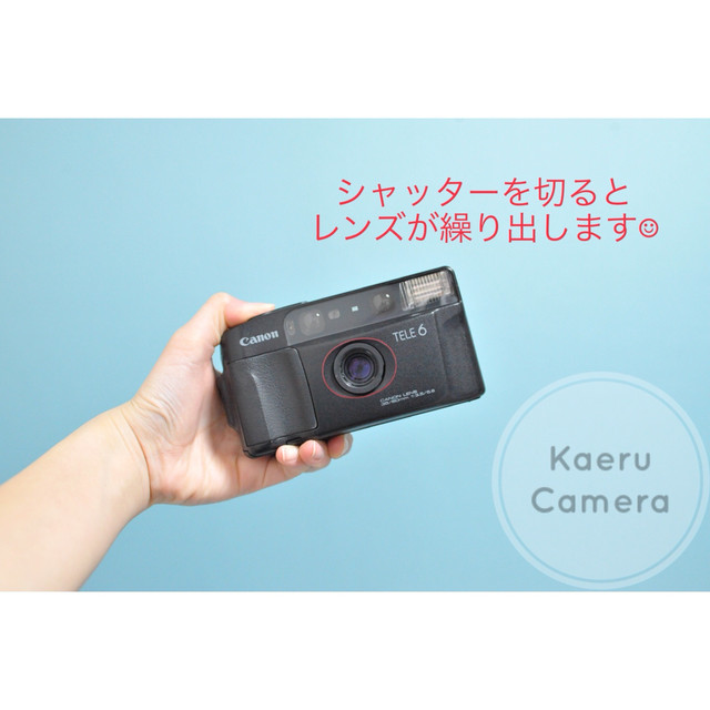 Canon Autoboy TELE6 |製品情報 |株式会社 カエル寫眞機 Film camera