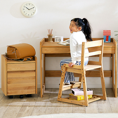 収納に便利なワゴン付きの学習机をご紹介 - 家具通販わくわくランド