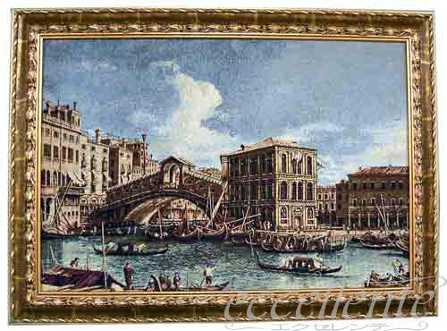 イタリア製ゴブラン織額絵