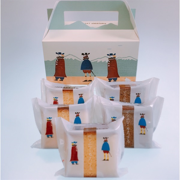 ﾋﾟｹﾆｹ詰合せ5個ﾃﾞｻﾞｲﾝ箱入 | 開運堂オンラインショップ