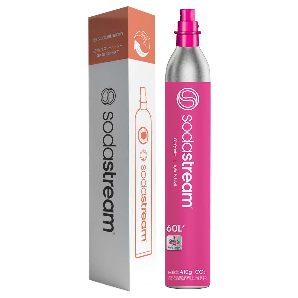 交換用〕ソーダストリーム クイックコネクト ガスシリンダー 60L※店舗