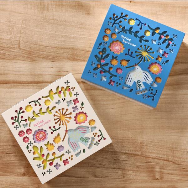 スプリングウッドボックス（クッキー入り） 1個 - カルディコーヒー