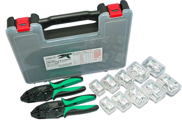 COSスリーブ工具ｾｯﾄ COS－A1－KIT IV・CV・KIV用セット