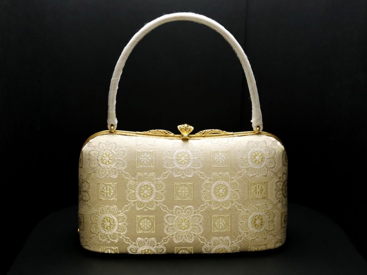 礼装用正絹和装バッグ草履セット2020｜格調高い蜀江華文様｜結婚