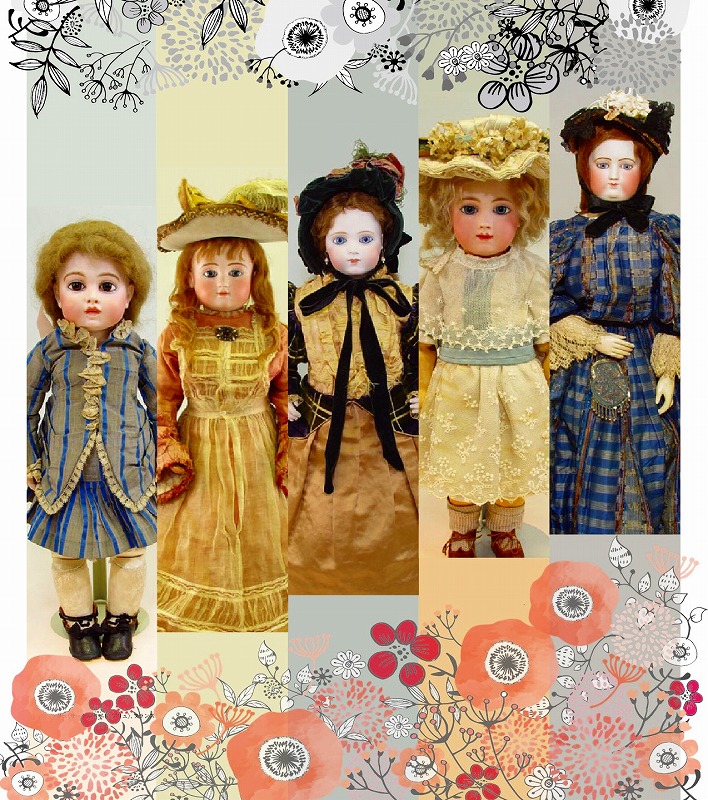 西洋アンティーク人形 ビスクドール展 横浜で開催 | カナロコ by