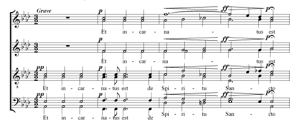 シューベルト：ミサ曲第5番 変イ長調の歌詞と音楽