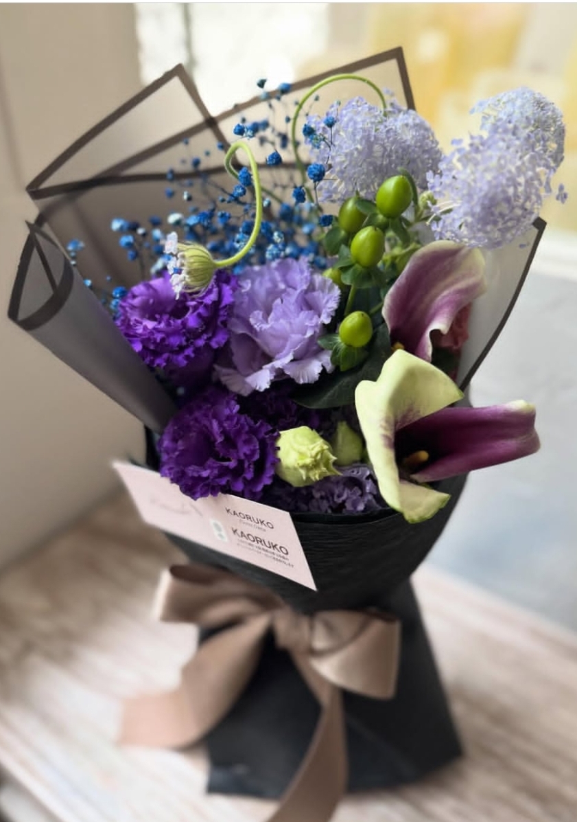 紫｜フローリスト銀座のご案内｜KAORUKO Florist Ginza