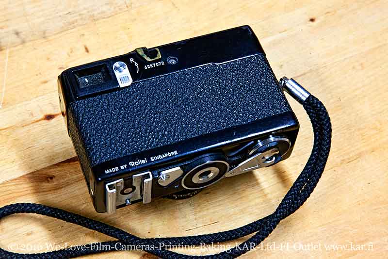 Rollei 35T Black Singapore with Tessar 40mm F3.5 Good condition