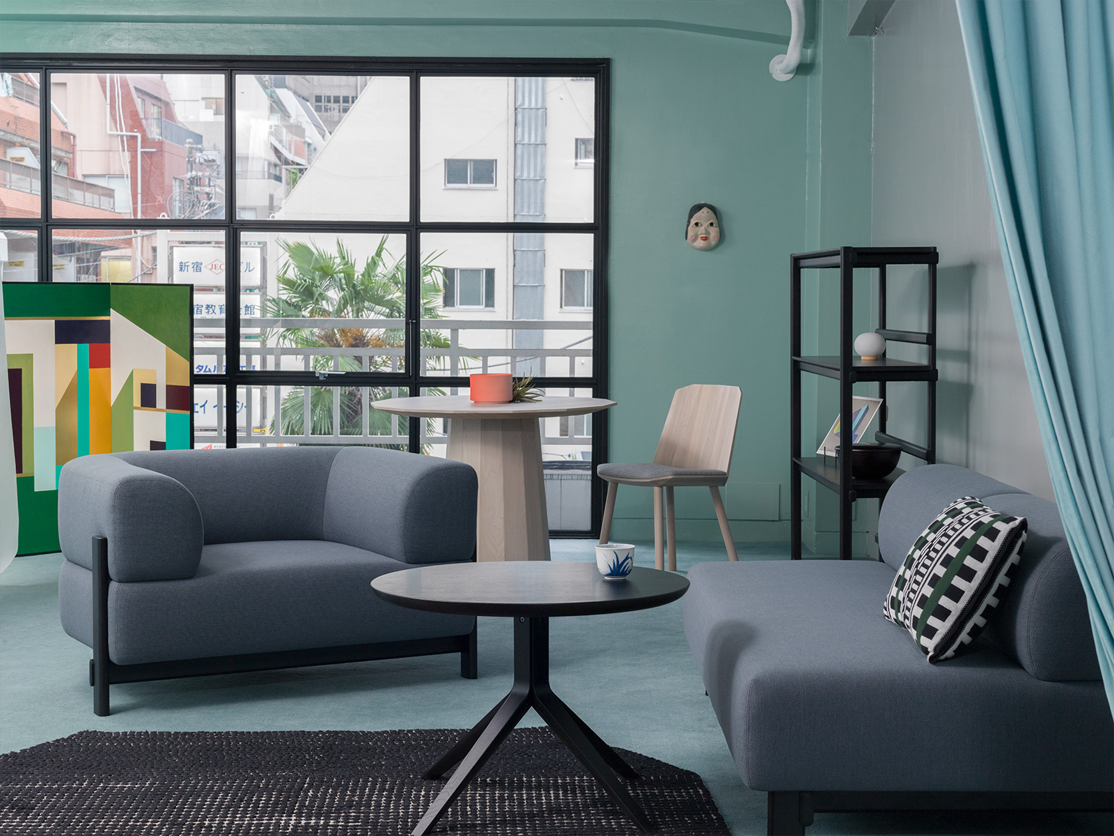 Elephant Sofa 1-Seater ‒ KARIMOKU NEW STANDARD (KNS)