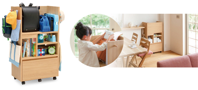 学習机ならカリモク家具｜ボナシェルタ｜国産家具メーカーのカリモク