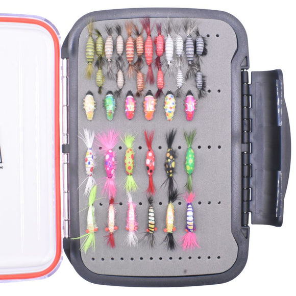 36 PIECE SHRIMP/WAXIE KIT WITH PREMIUM BOX – Kenders Outdoors