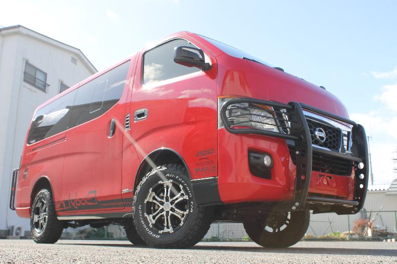 NV350キャラバン 足廻りBodyLineオリジナル ロングシャックルBody Line