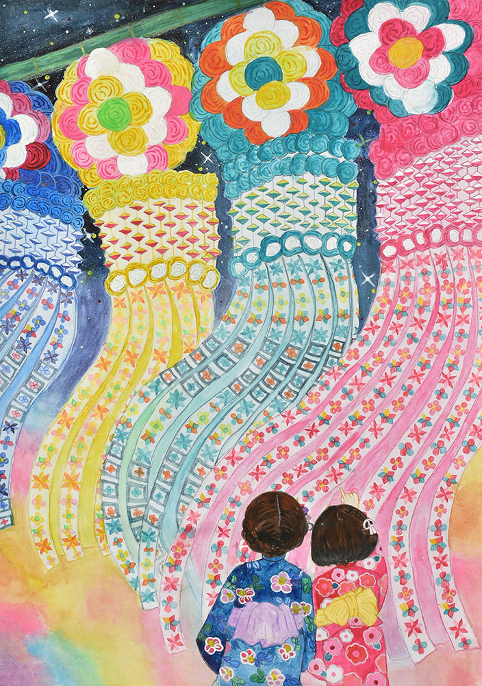 入賞作品｜第32回 夏休みに描く絵画コンクール｜神奈川県民共済生活