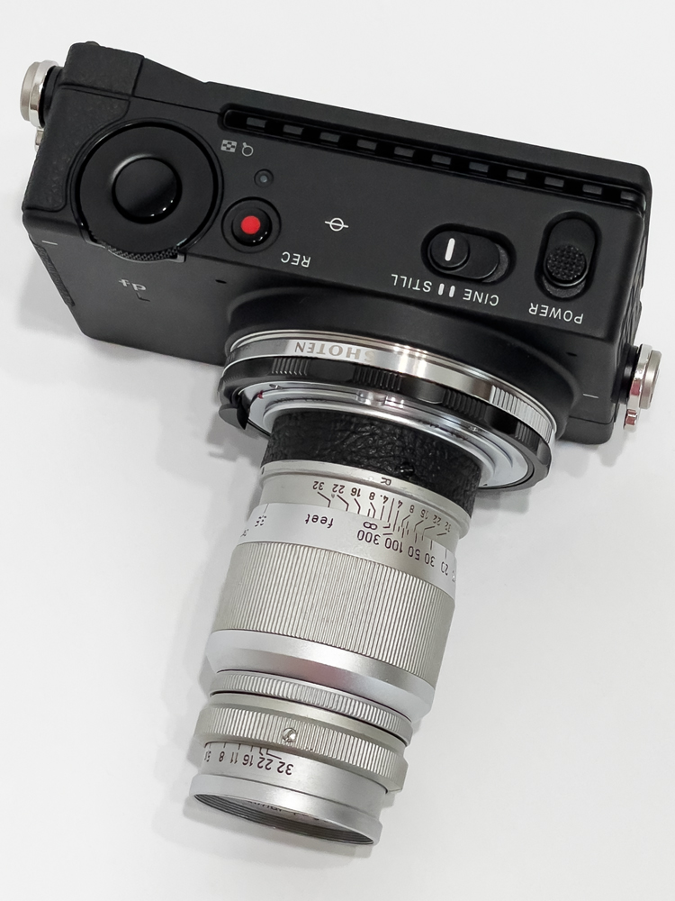 クモリがあるジャンク品を実写レポート｜ライカ エルマーL 90mm F4