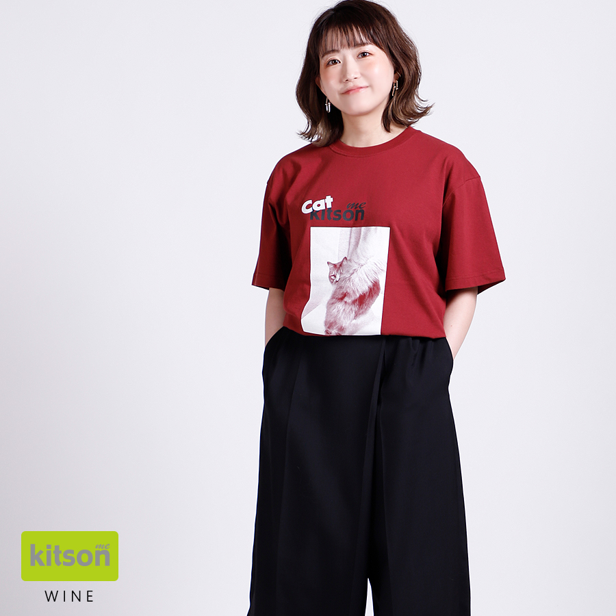 津田麻莉奈 × Kitson me コラボ半袖Tシャツ