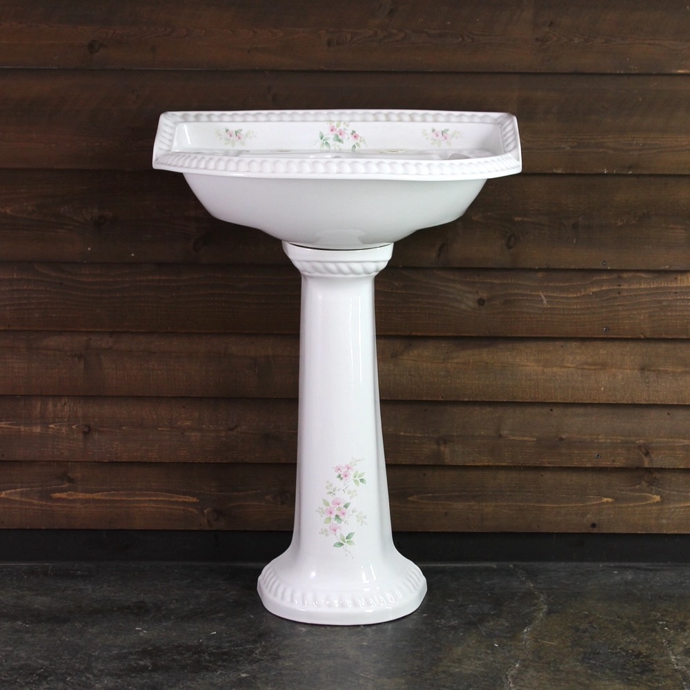 イギリス ヴィンテージ HERITAGE ぺデスタル 洗面台 | キヤアンティークス