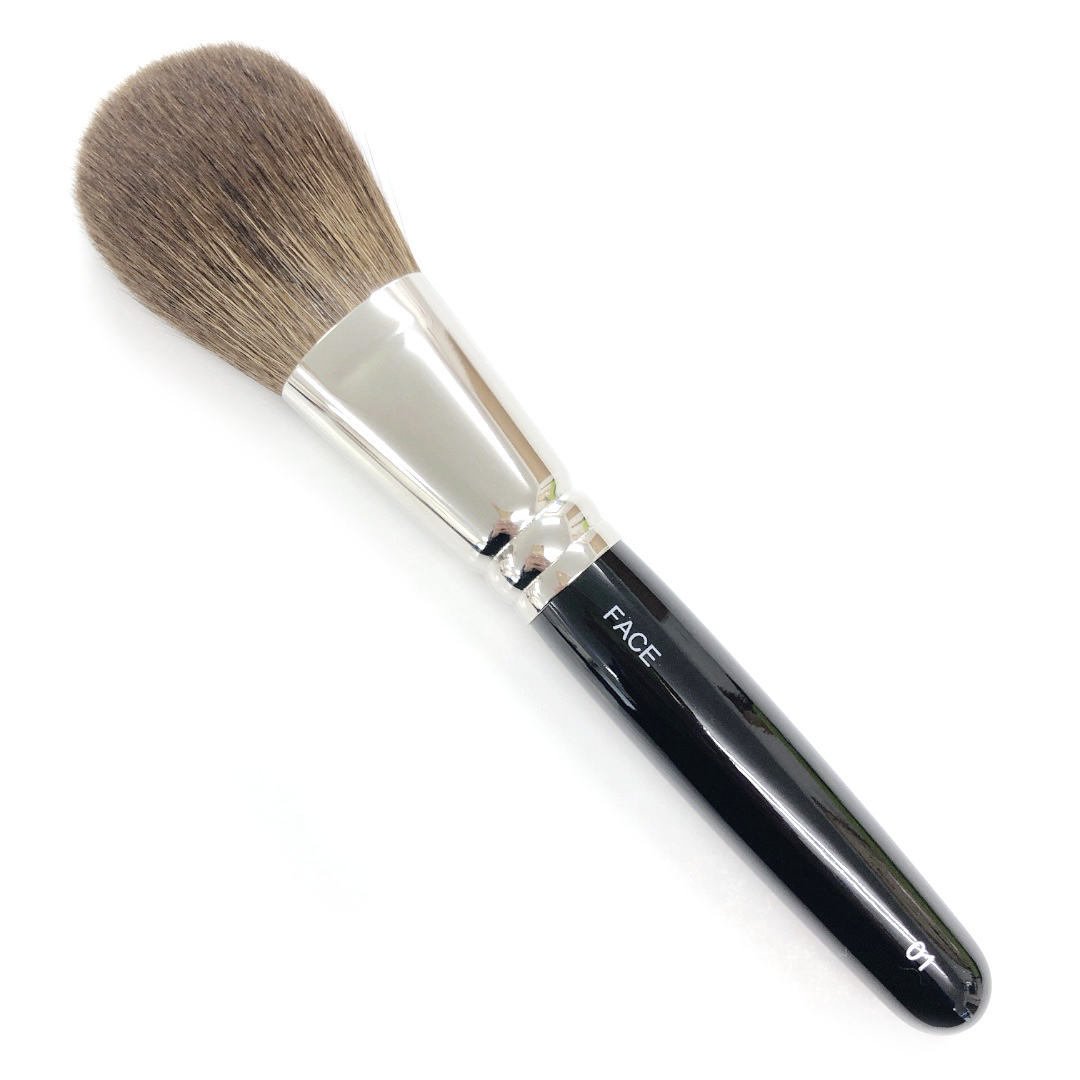 フェイスパウダーブラシ【ロング軸】 L- FACE01 | 商品情報 | 熊野筆