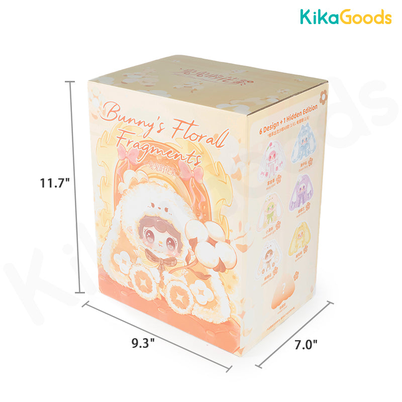 Yooki Bunny's Floral Fragments 400% Series Plush Blind Box – KIKAGoods