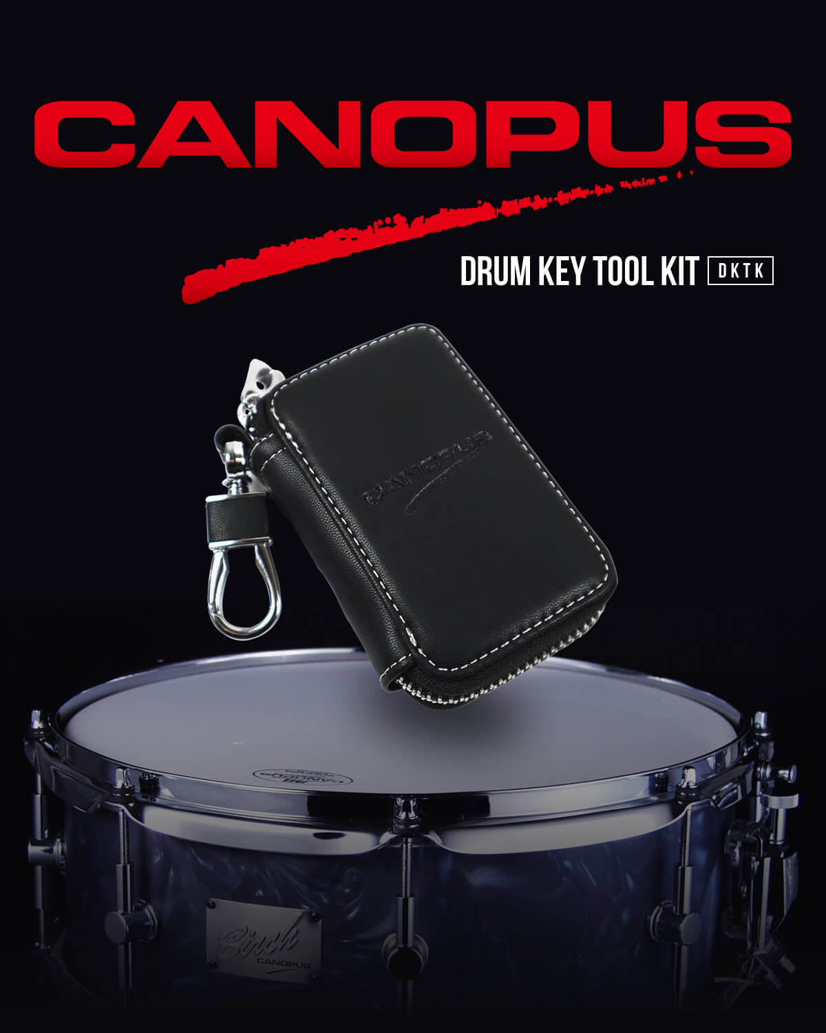 ドラマー必携！カノウプスによる便利なマルチツール「Drum Key Tool