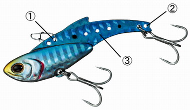 ダイワ モアザン リアルスティールTG30 65mm/30g 【シーバスルアー専門