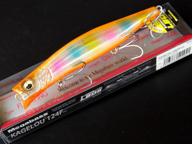 個数制限有※】 メガバス（Megabass） カゲロウ124F 124mm/22g （SP-C