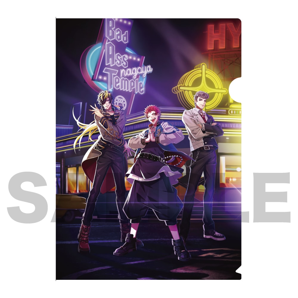 HPMI 5th anniversary クリアファイル ナゴヤ・ディビジョン／Bad Ass