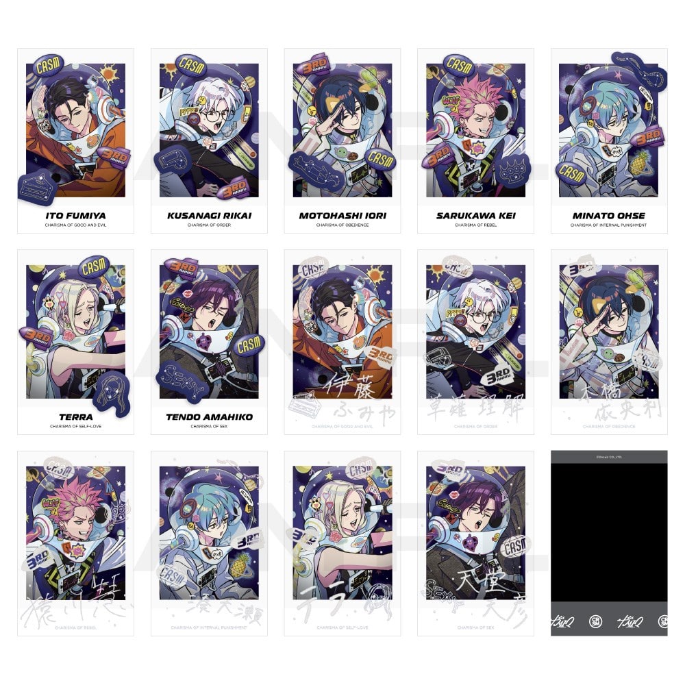 トレーディングチェキ風カード vol.5(全14種) カリスマ KING RECORDS