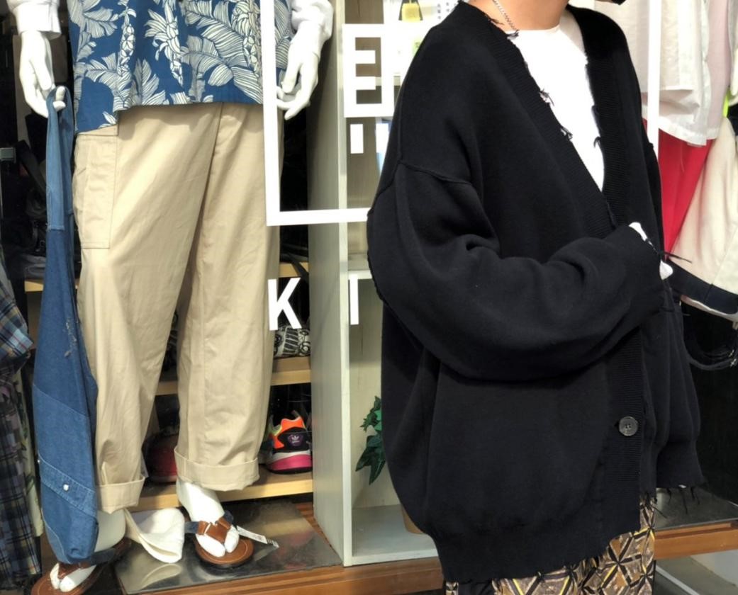 PERVERZE/パーバーズ】20SS Crash wide knit cardigan【買取入荷情報