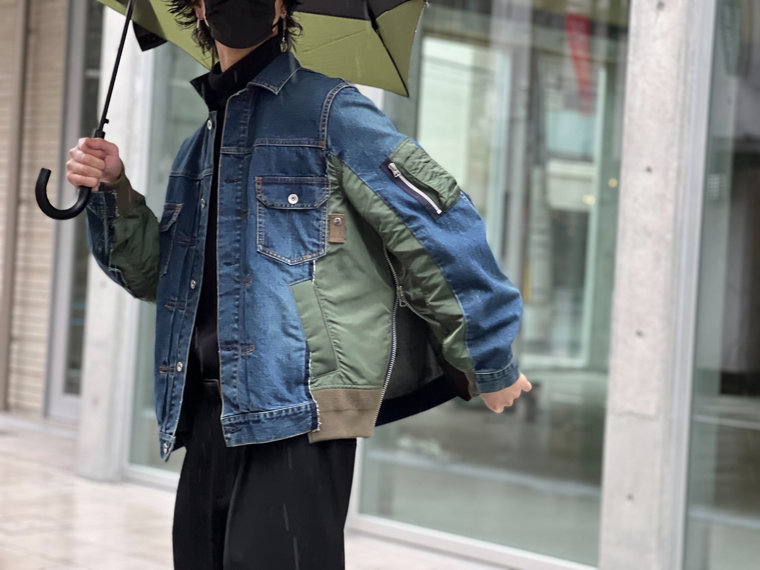 sacai/サカイ】Denim x MA-1 Jacket【買取入荷情報】 | カインドオル
