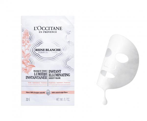 ロクシタン レーヌブランシュ イルミネイティングシートマスク｜キレイエ