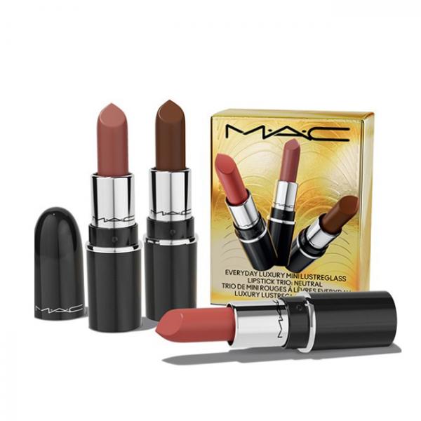 M・A・C ワイルド グリームズ ミニ ラスターガラス リップ トリオ<2025