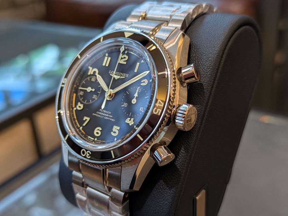 ロンジン】大注目の人気モデルが再入荷です！_スピリット パイロット