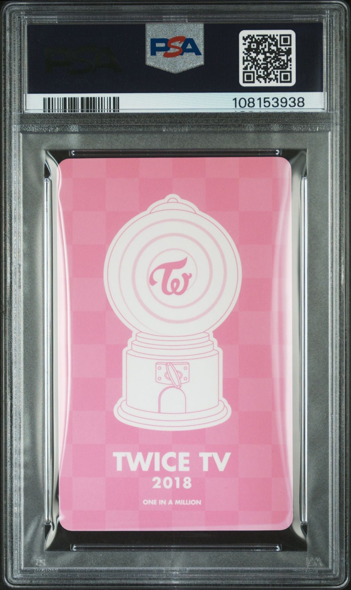 SANA 2019 TWICE TV 2018 PHOTOCARDS PC-SELFIE MINT PSA 9
