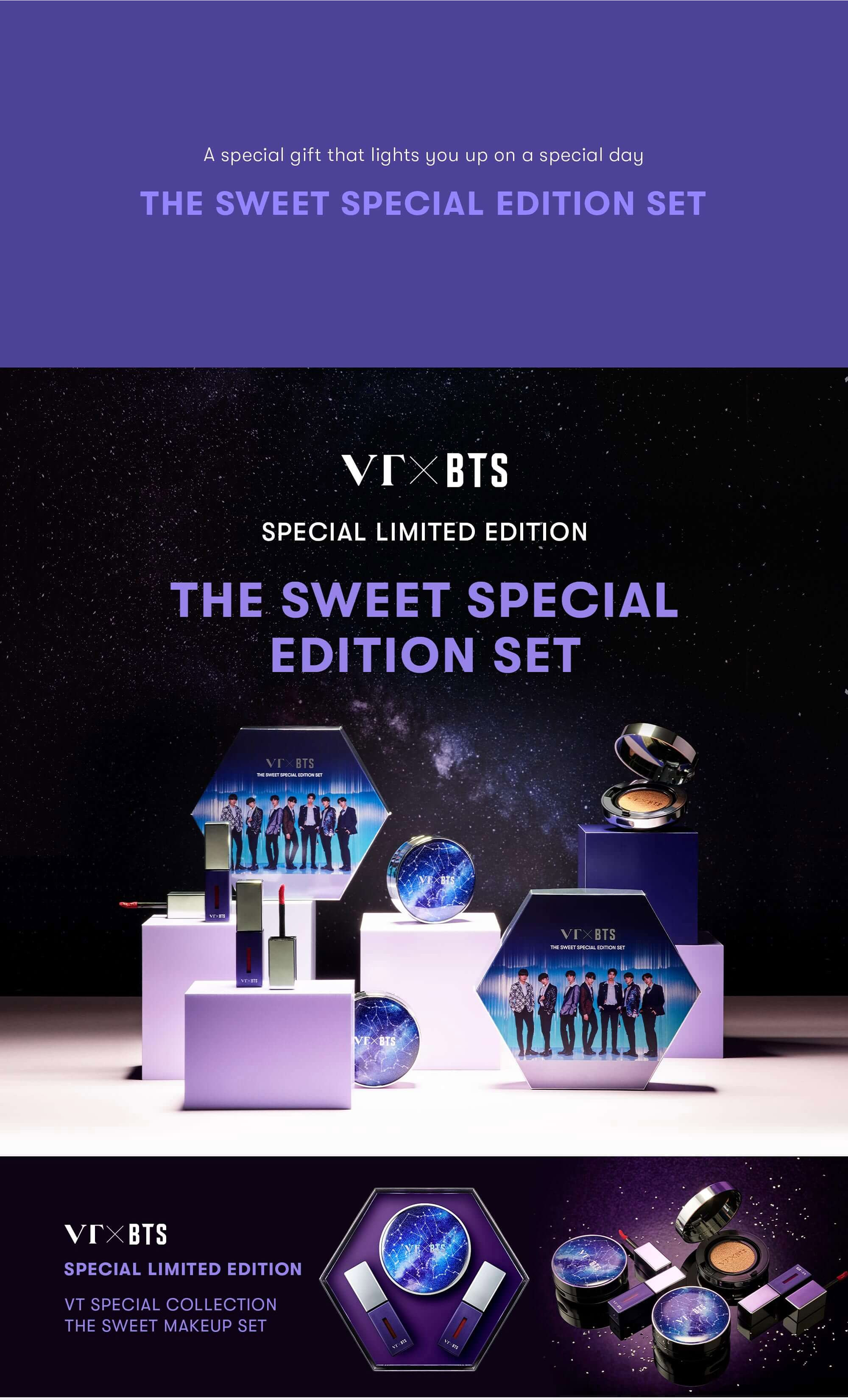 VT x BTS. Collaboration - The Sweet Special Edition SET