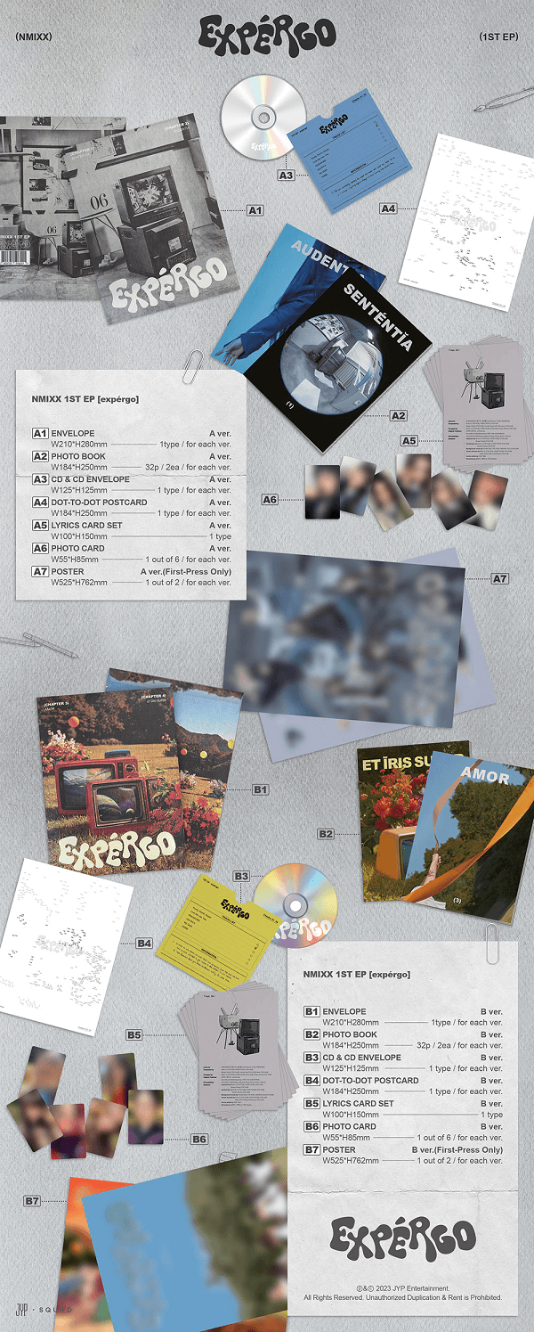 NMIXX 1ST EP ALBUM EXPERGO - Kpop USA